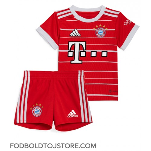 Bayern Munich Hjemmebanesæt Børn 2022-23 Kortærmet (+ Korte bukser)